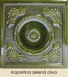 Kopretina zelená oliva